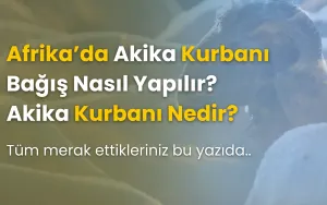 Afrika Akika Kurban Bağışı