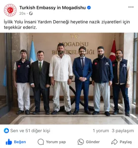 Somali Büyükelçiliği Ziyaret